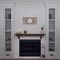 Ekena Millwork Hoover Wood Fretwork Pierced Ceiling Medallion, Walnut, 16"W x 8"H x 5 7/8"ID x 1/4"T CMWP16X08X0250HOWA - alternate 6